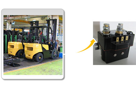 Used in forklift