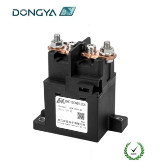 What does a high voltage contactor do?
