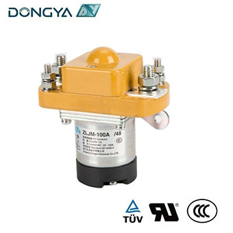 MZJ-100A DC24V Main Contact 100A Direct Action Type Solenoid Contactor 